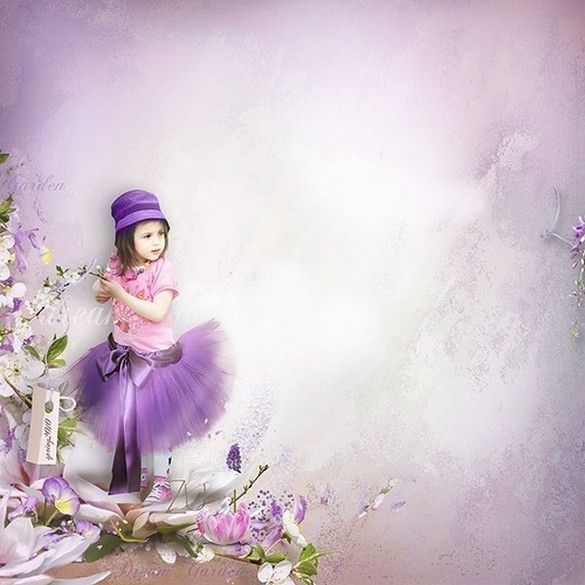 belle image en violet