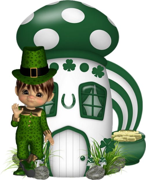 mon tube st patrick pour vos créas