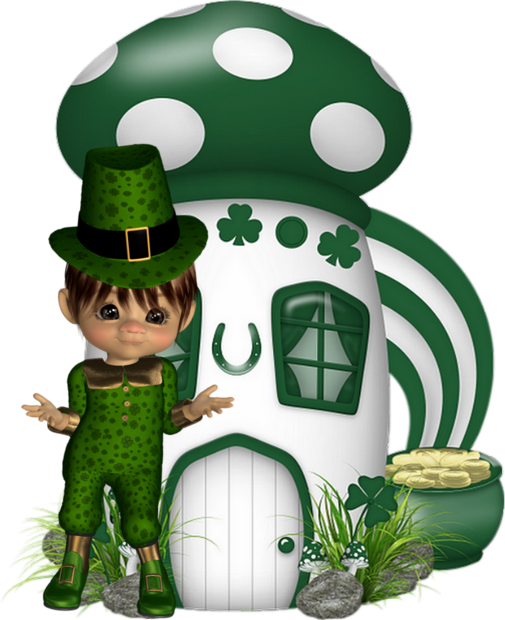 mon tube st patrick pour vos créas