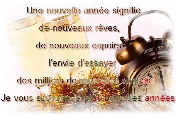 bonne année