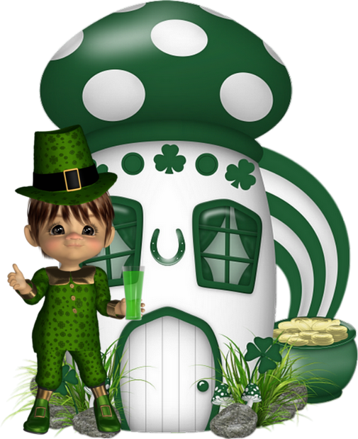 mon tube st patrick pour vos créas