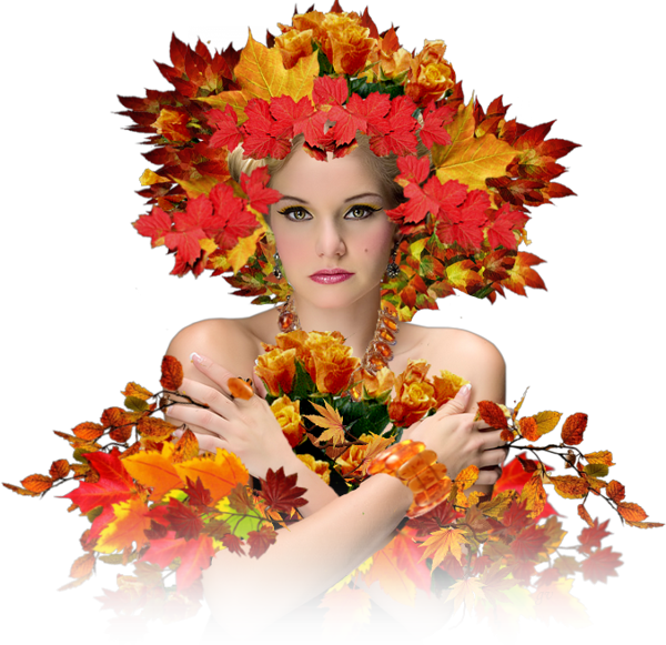 tube automne femme, filles, déco