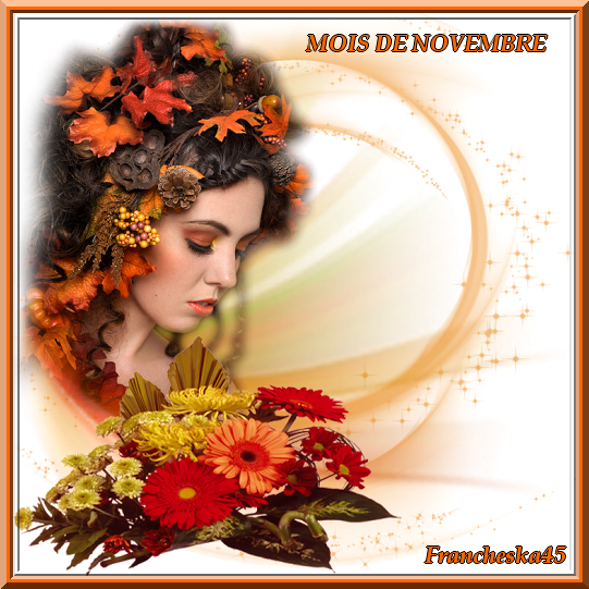 ma créa du mois de novembre