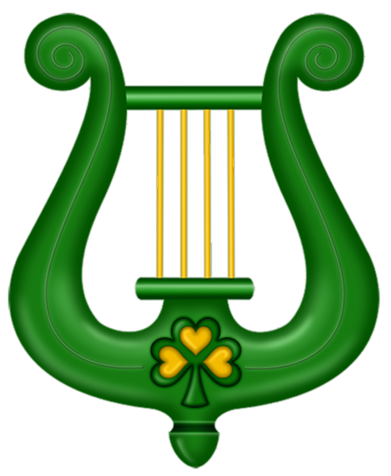 St_Patricks_Day_Green_Harp_PNG_Clipart.png