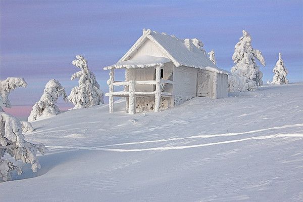 Paysage de neige