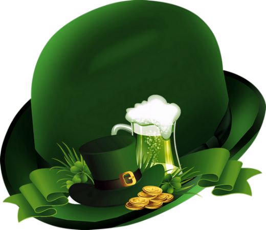 mon tube st patrick pour vos créas