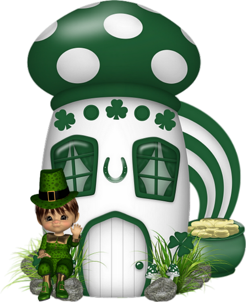 mon tube st patrick pour vos créas