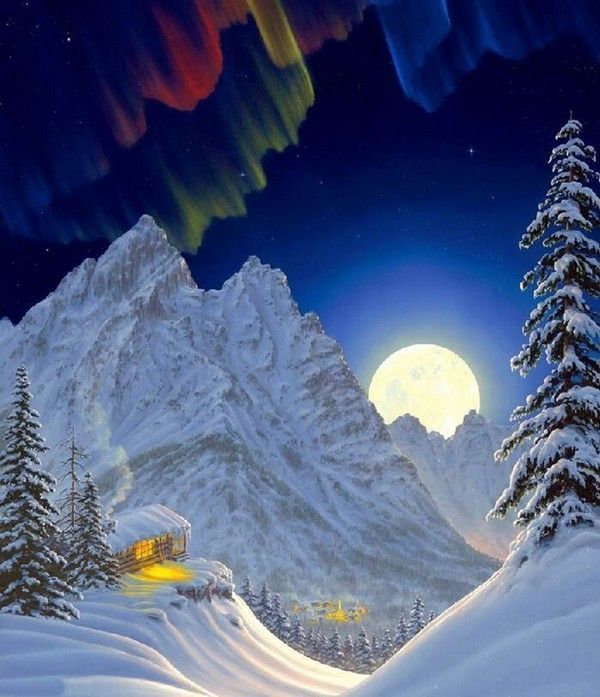 Paysage de neige