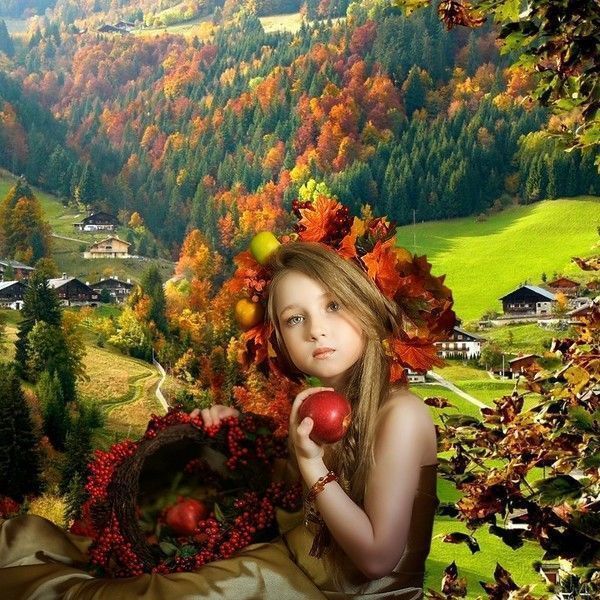 a finir par vous enfant automne