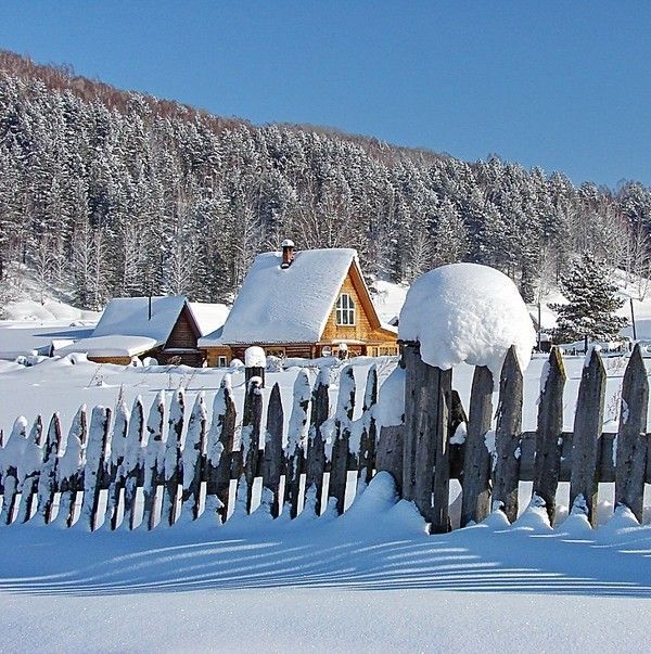 Paysage de neige