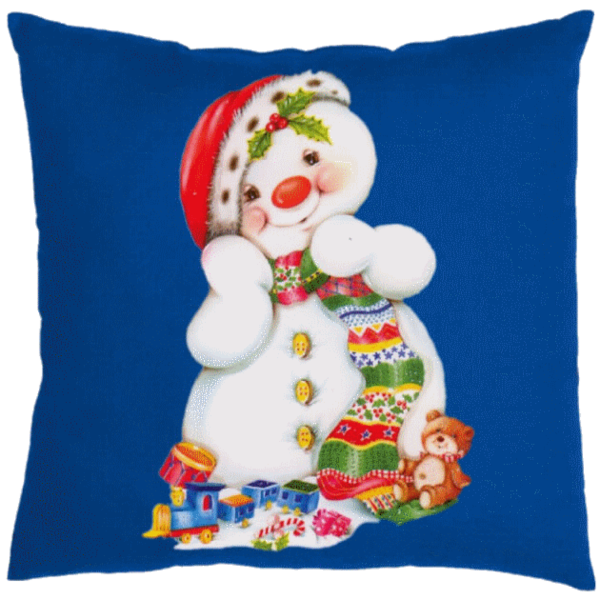 mes tubes coussins bonhomme de neige